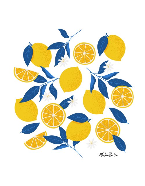 Lemon Motiv Detail